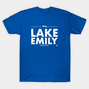 Portage County, Wisconsin - Lake Emily T-Shirt